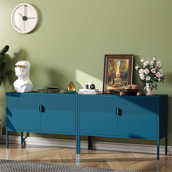 COFaR TV Stand for TVs up to 75 Inch, 40 Inch Media Console - Image 3