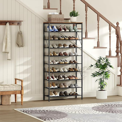 MAHANCRIS 10 Tier Shoe Rack Organizer - Image 2