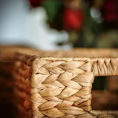 Trademark Innovations Foldable Hyacinth Storage Basket - Image 7