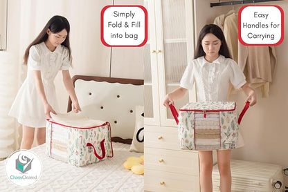 Canvas Storage Bags 2 Pack - Image 3