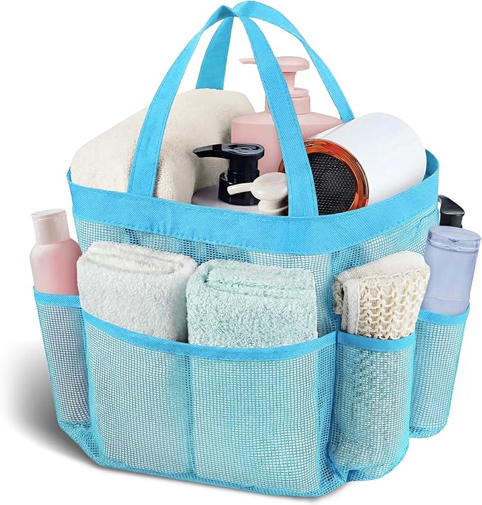 Mesh Shower Caddy Portable by Attmu