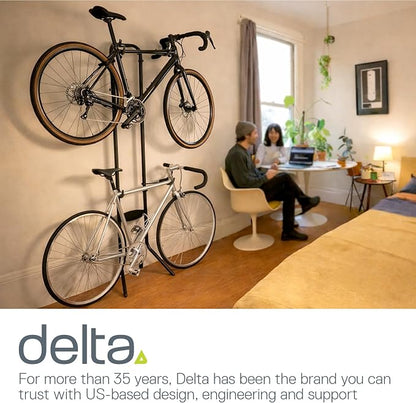 Delta Cycle Michelangelo 2 Bike Storage Rack Black - Image 7