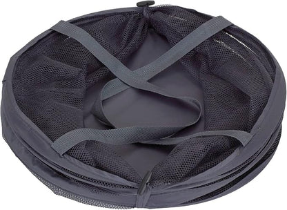 Household Essentials 2027-1 Pop-Up Collapsible Mesh Laundry Hamper | Charcoal - Image 4