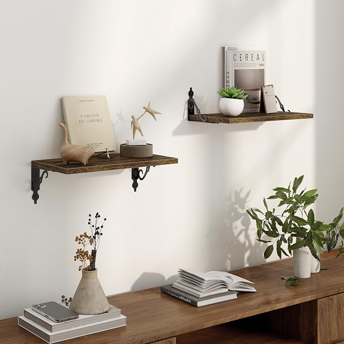 16 Inch Deep Floating Shelves for Wall, 8 Inch Deep Floating Shelf - Image 2