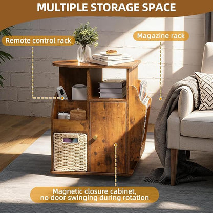 TooCust Rotating End Table - Image 5