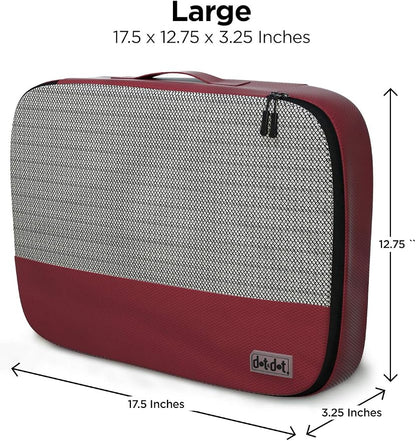 5pc Purple Large Packing Cubes for Suitcases - Image 3
