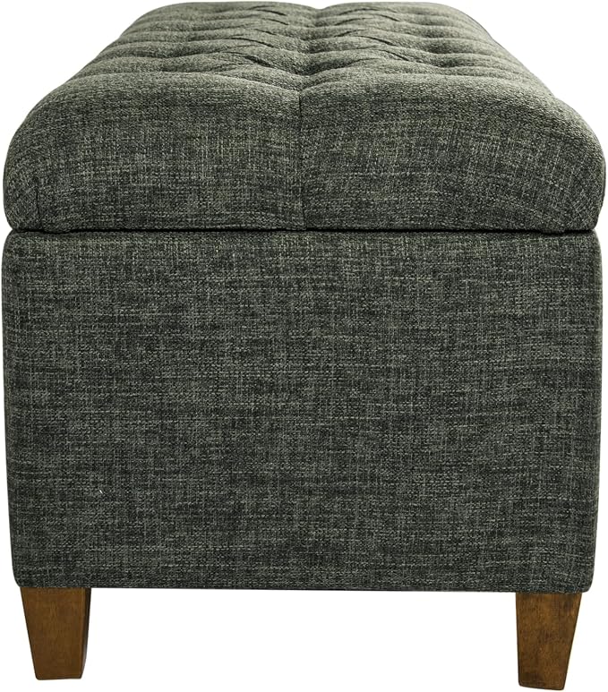 HomePop Ainsley 40" Storage Ottoman Bench - Image 11
