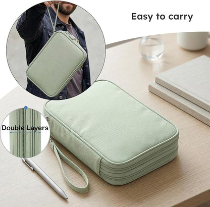 CAAORDKSO Large Electronics Travel Organizer Case, Cable Organizer Bag Water - Image 5