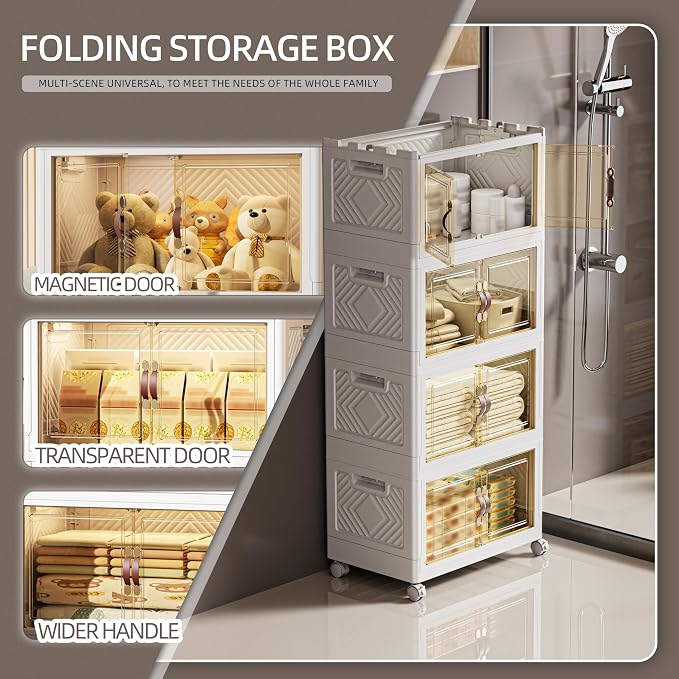 268 QT / 67 Gal White Storage Bins - Image 5