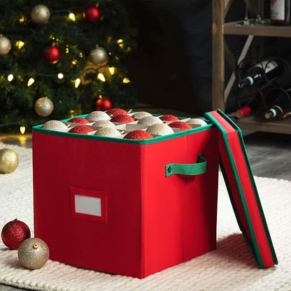 Durable Non-Woven Christmas Ornament Storage Box - Image 2