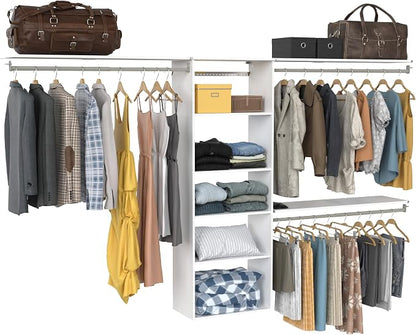 ClosetMaid SuiteSymphony Hanging Closet Kit Includes Tower, Closet Rods - Image 3