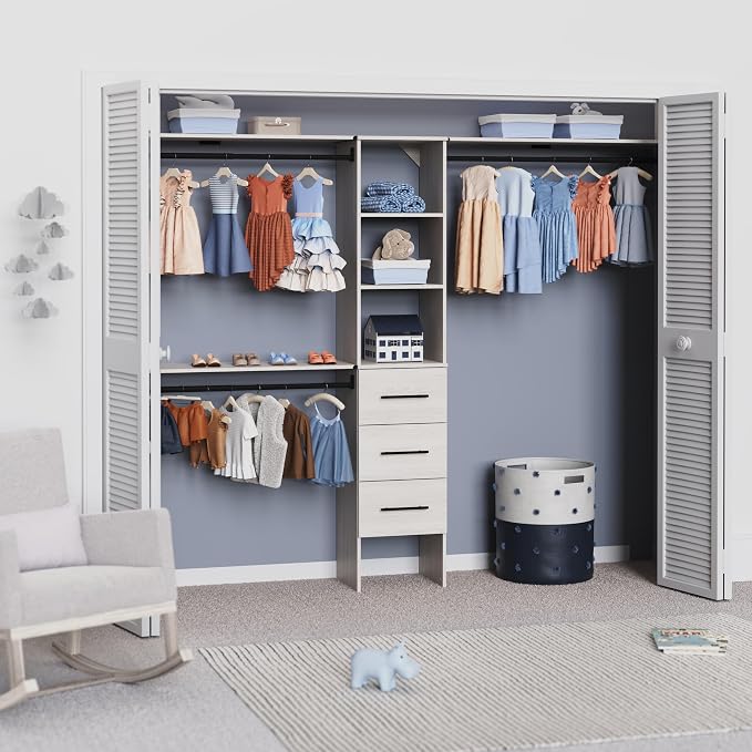 ClosetMaid SuiteSymphony Closet Add-On Accessory, 48-Inch Wide Wood Top Shelf - Image 5