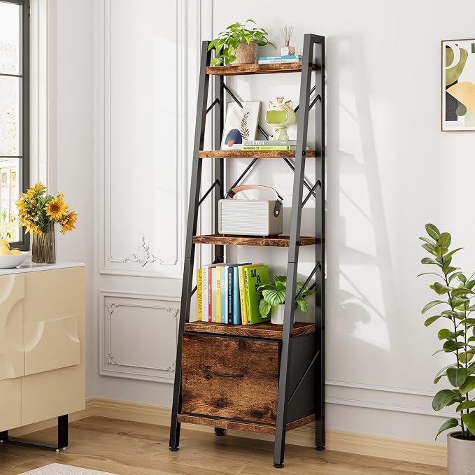 Vongrasig Ladder Bookshelf by Vongrasig