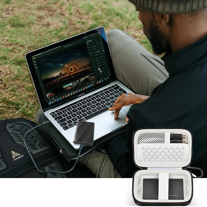 Carrying for Samsung T9/ T7/ T7 Shield Portable SSD 4TB 2TB 1TB, USB External - Image 6