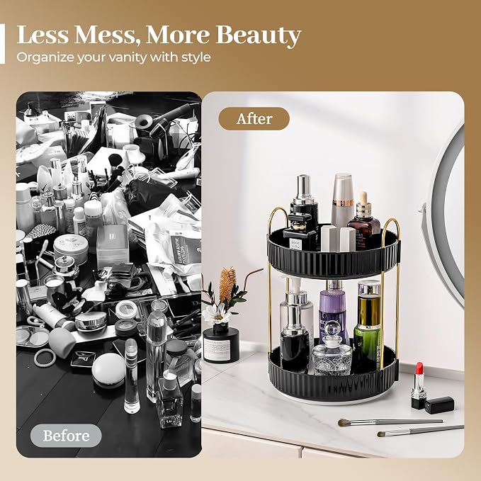 Aveniee 360 Rotating Makeup Organizer - Image 3