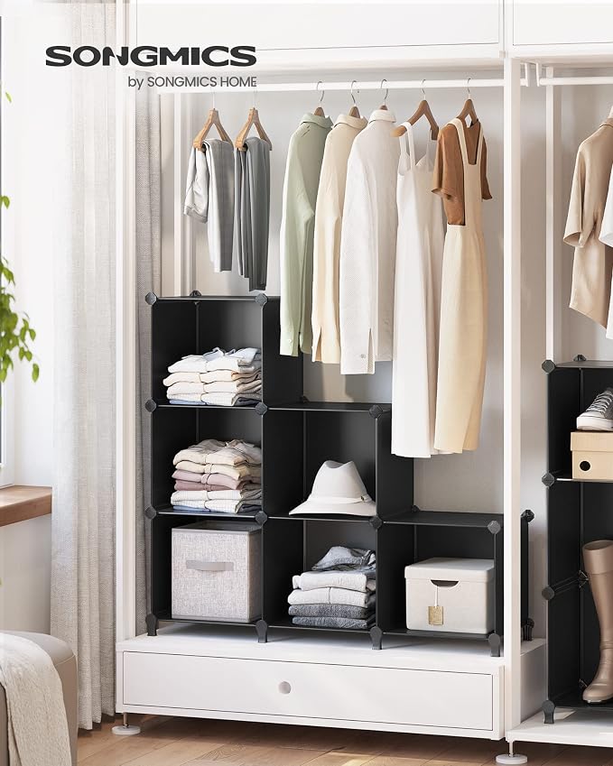 SONGMICS 6 Cube Storage Organizer, Modular Bookshelf, DIY Closet Organizers and - Image 2