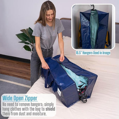 VENO 10 Pack Moving Bags w/Backpack Straps, Heavy Duty, Moving Boxes Alternative - Image 3