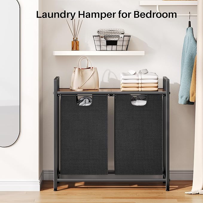 Kitstorack Laundry Basket Organizer, Laundry Hamper - Image 7