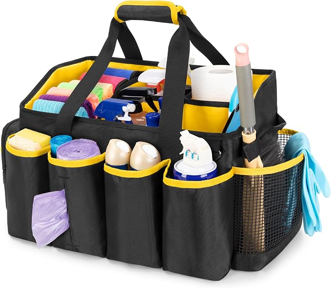 PGmoon Extra-Large Cleaning Caddy Organizer Bag by PGmoon