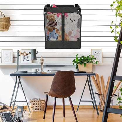Kokone Wall Hanging Basket for Slat Walls- Mesh Storage Basket for Slatwall - Image 3