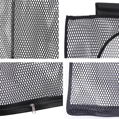 ALYER Breathable Mesh Laundry Hamper, Foldable Hanging Closet Storage Basket - Image 3