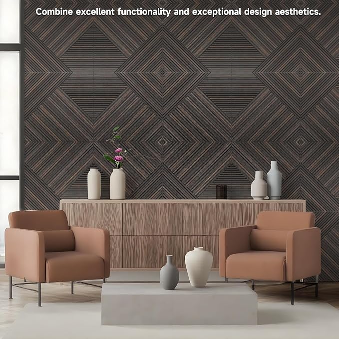 TO-TH Acoustic Wall Panels, 6 Pack Total Size 72 x 48 Inches, Self-Adhesive - Image 4