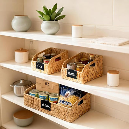 Wicker Baskets for Organizing, Pantry Baskets - Image 6