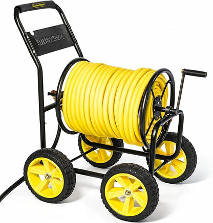 Garden Hose Reel Cart, Heavy Duty Hose Reel by RealHoseStorage