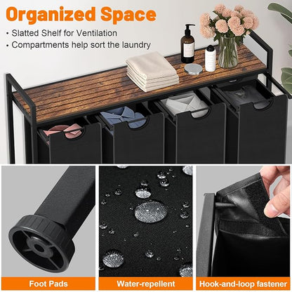 Laundry Hamper, Laundry Sorter - Image 6