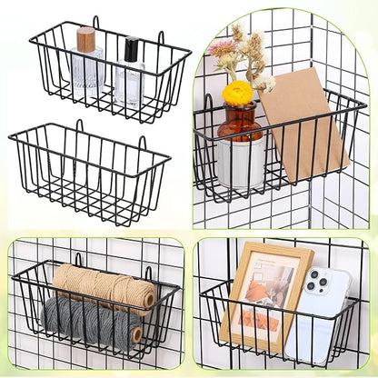 10 PCS Hanging Wire Baskets for Organizing - Image 6