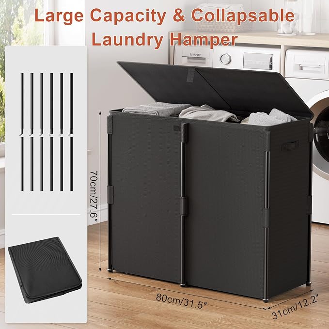 WOWLIVE 180L Laundry Hamper - Image 4