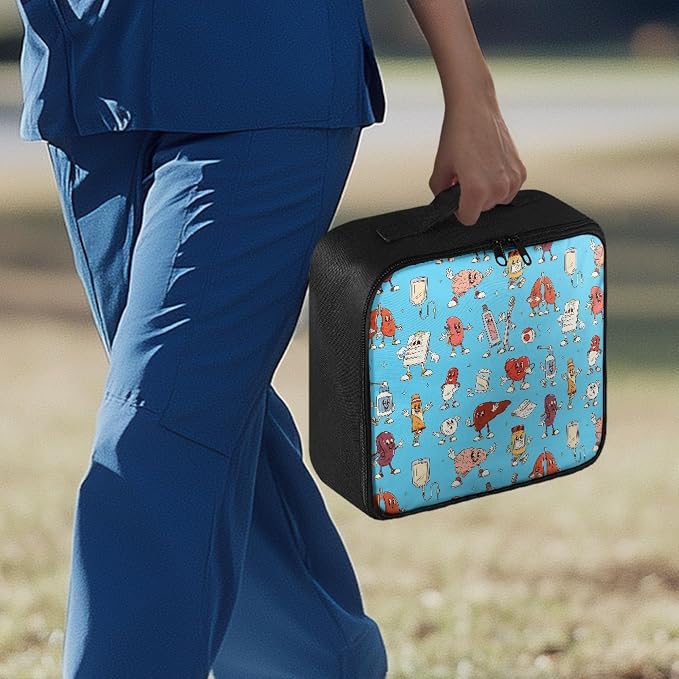 Family Medicine Storage Bag Pill Bottle Organizer - Image 4