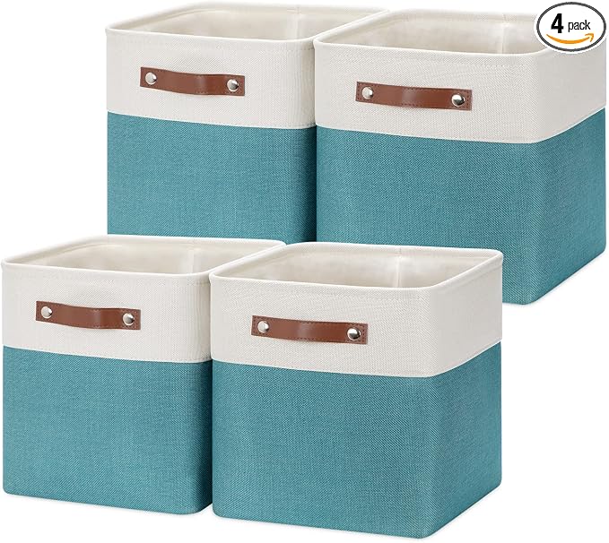 HNZIGE Fabric Storage Cube Bins Baskets by HNZIGE