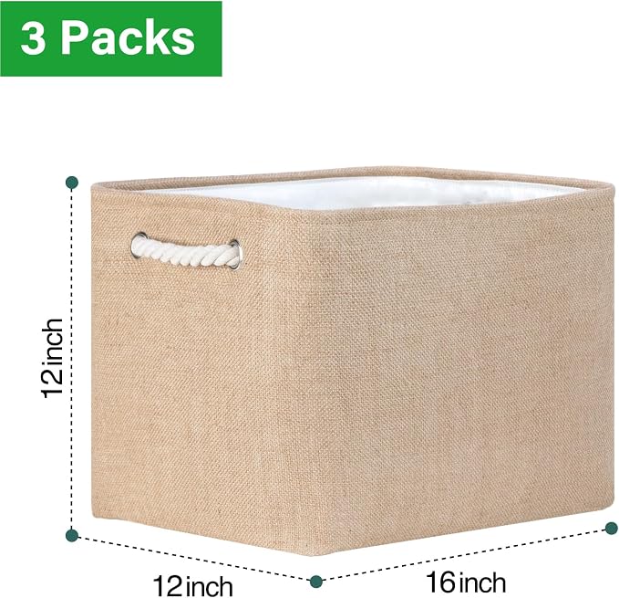 Bidtakay Fabric Storage Baskets - Image 7