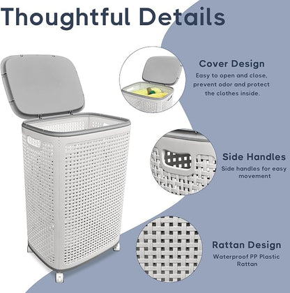 Sufdari 90L Laundry Basket - Image 6