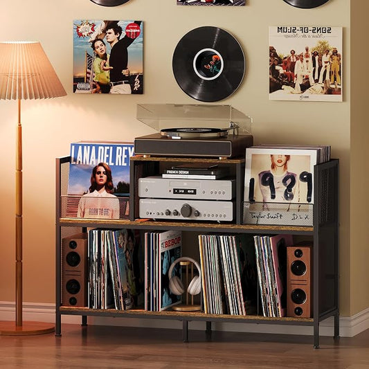 Sonyabecca Large Vintage Record Player Table by Sonyabecca