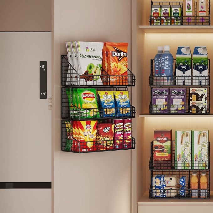 X-cosrack 3 Tier Large Stackable Snack Organizer - Image 4