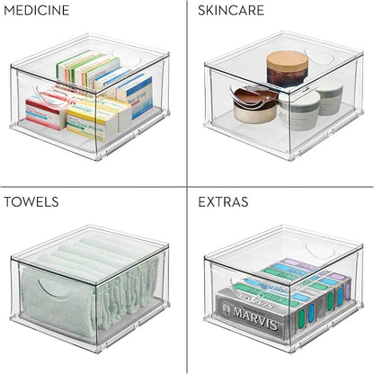 iDesign Stackable Storage Drawer, or Under Sinks, Made in USAizer, - Image 7
