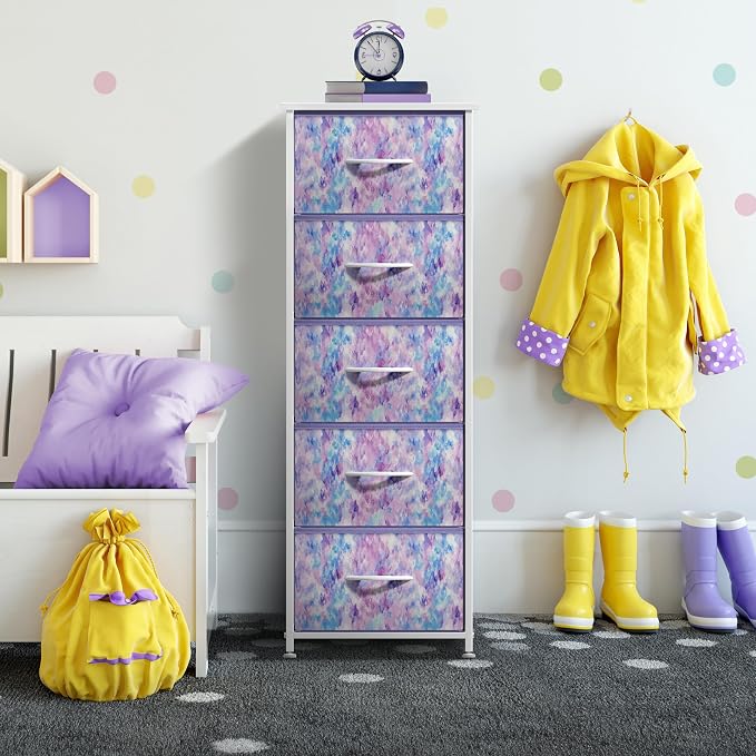 Sorbus Fabric Dresser for Kids Bedroom - Image 6
