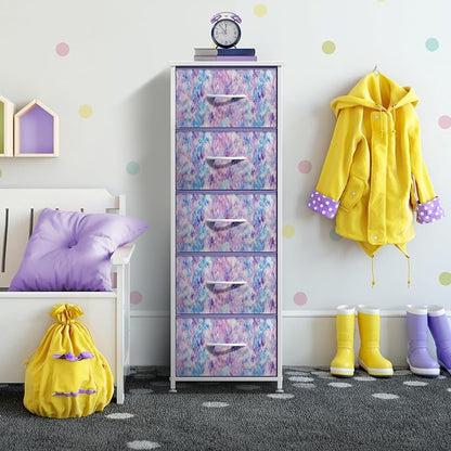 Sorbus Fabric Dresser for Kids Bedroom - Image 6