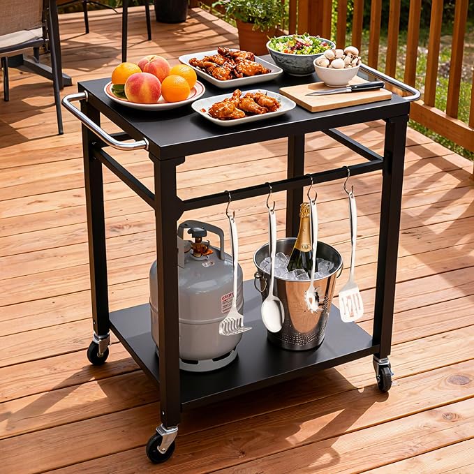 Endark Rolling Dining Table - Image 6