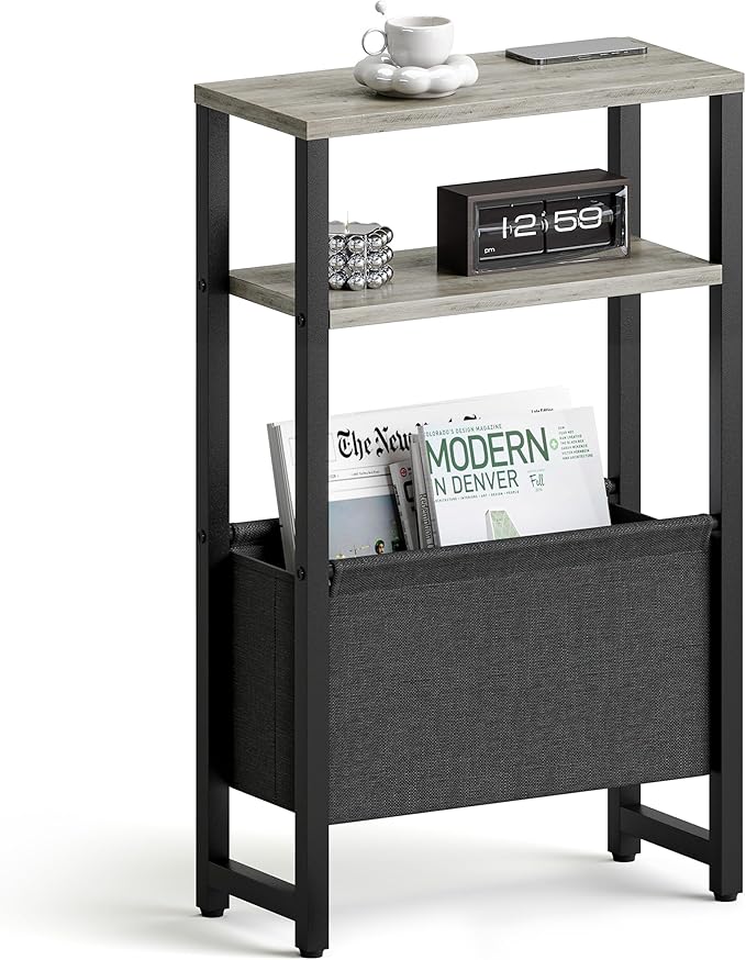 Narrow Side Table, Slim End Table by IRCPEN
