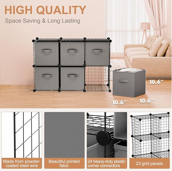 Leinuosen 6 Cube Storage Organizer - Image 2