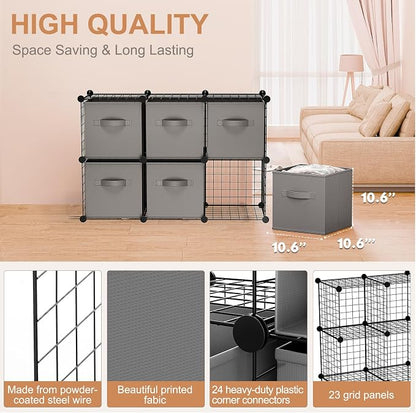 Leinuosen 6 Cube Storage Organizer - Image 2