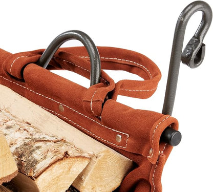UniFlame Olde World Iron Firewood Log Holder - Image 7