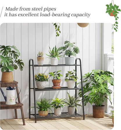 Kitsanery Metal Plant Stand Indoor Outdoor - Image 2