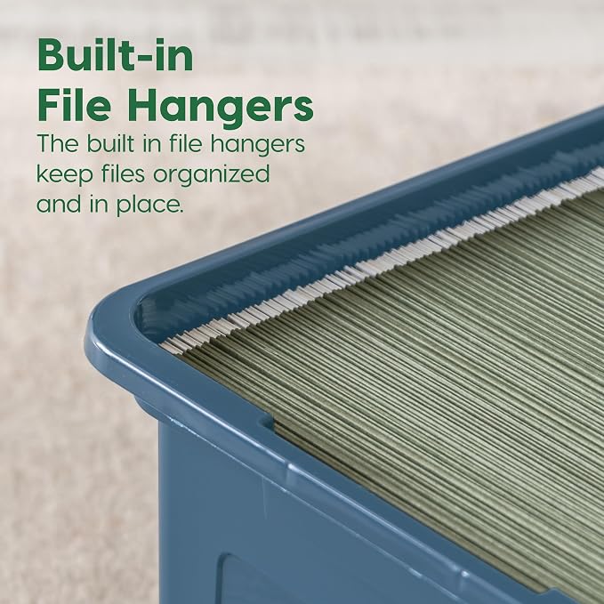 IRIS USA 35 Qt. Letter/Legal File Box - Image 7