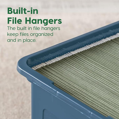 IRIS USA 35 Qt. Letter/Legal File Box - Image 7
