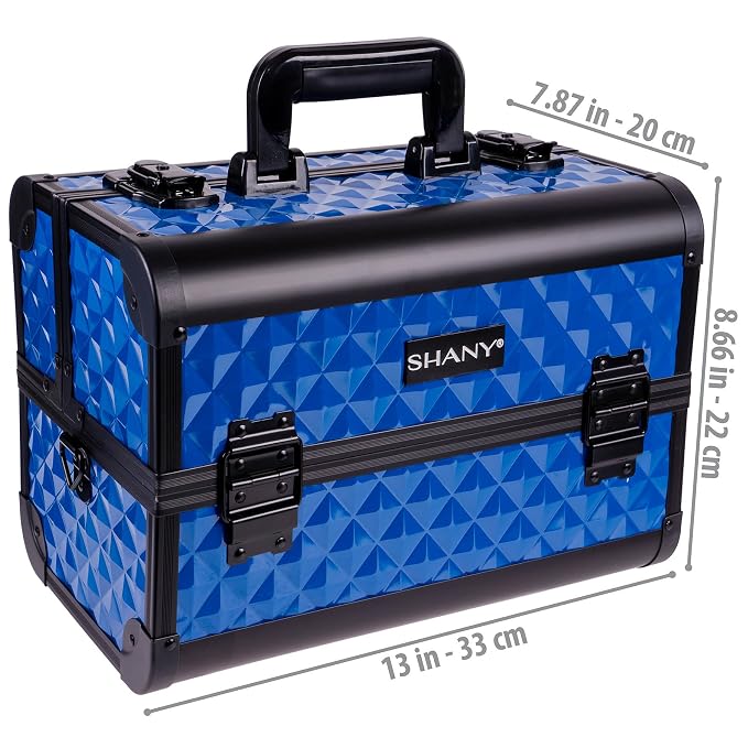 SHANY Premier Fantasy Professional Makeup Train Case Cosmetic Box Portable - Image 4