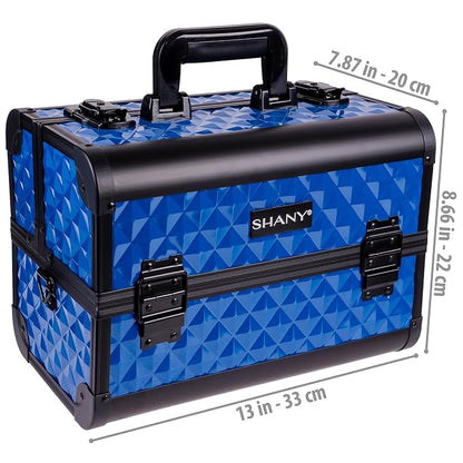 SHANY Premier Fantasy Professional Makeup Train Case Cosmetic Box Portable - Image 4